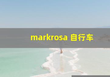 markrosa 自行车